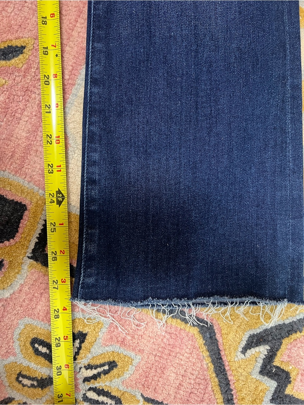 NWOT MOTHER The Hustler Ankle Fray jeans in size 27 - Picture 13 of 13